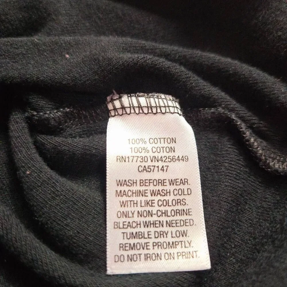Cherokee longsleeve black shirt L